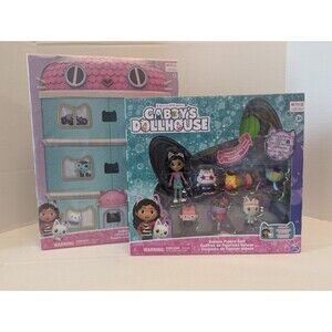 Gabby's Dollhouse - Surprise Pack & Dance Figures Set Playset NEW
